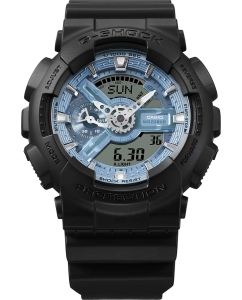 Купить Японские наручные часы Casio G-SHOCK GA-110CD-1A2 с хронографом  в E-mobi