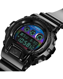 Купить Японские наручные часы Casio G-SHOCK DW-6900RGB-1E с хронографом  в E-mobi