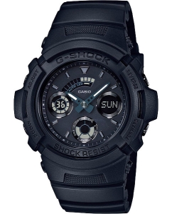 Купить Японские наручные часы Casio G-SHOCK AW-591BB-1A с хронографом  в E-mobi