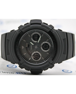 Купить Японские наручные часы Casio G-SHOCK AW-591BB-1A с хронографом  в E-mobi