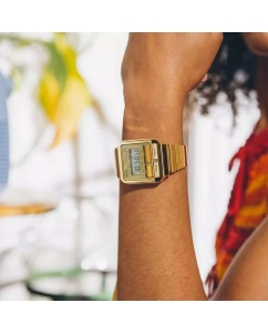 Купить Японские наручные часы Casio Vintage A120WEG-9A с хронографом  в E-mobi