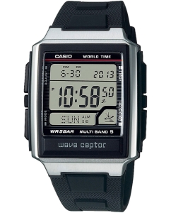 Купить Японские наручные часы Casio Radio Controlled WV-59R-1AEF с хронографом  в E-mobi