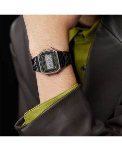 Купить Японские наручные часы Casio Vintage A168WEHB-1A с хронографом  в E-mobi