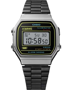 Купить Японские наручные часы Casio Vintage A168WEHB-1A с хронографом  в E-mobi