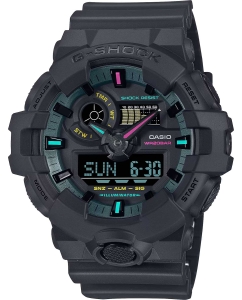 Купить Японские наручные часы Casio G-SHOCK GA-700MF-1A с хронографом  в E-mobi