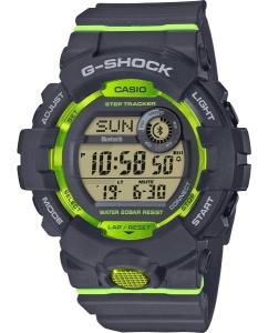 Купить Японские спортивные наручные часы Casio G-SHOCK GBD-800-8E с хронографом  в E-mobi