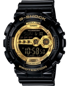 Купить Японские наручные часы Casio G-SHOCK GD-100GB-1E с хронографом  в E-mobi