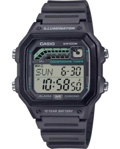 Купить Японские наручные часы Casio Collection WS-1600H-8A с хронографом  в E-mobi