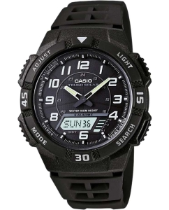 Купить Японские наручные часы Casio Collection AQ-S800W-1B с хронографом  в E-mobi