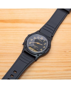 Купить Японские наручные часы Casio Collection AW-49H-1B с хронографом  в E-mobi