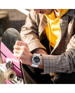 Купить Японские наручные часы Casio G-SHOCK GA-900SKL-7A с хронографом  в E-mobi