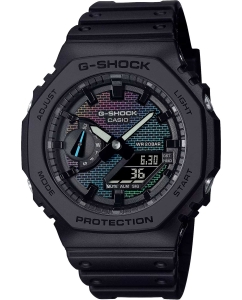 Купить Японские наручные часы Casio G-SHOCK GA-2100RW-1A с хронографом  в E-mobi