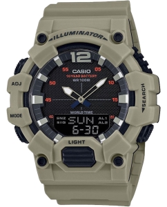 Купить Японские наручные часы Casio Collection HDC-700-3A3VEF с хронографом  в E-mobi
