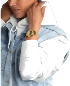 Купить Японские наручные часы Casio Vintage A171WEMG-9AEF с хронографом  в E-mobi