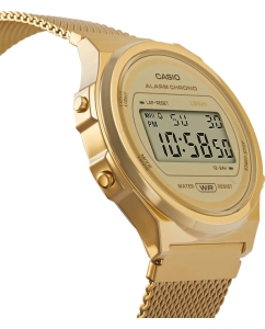 Купить Японские наручные часы Casio Vintage A171WEMG-9AEF с хронографом  в E-mobi