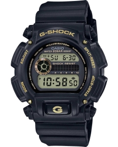 Купить Японские наручные часы Casio G-SHOCK DW-9052GBX-1A9 с хронографом  в E-mobi