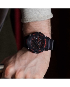 Купить Японские наручные часы Casio G-SHOCK GA-2200BNR-1A с хронографом  в E-mobi