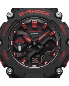 Купить Японские наручные часы Casio G-SHOCK GA-2200BNR-1A с хронографом  в E-mobi