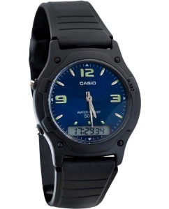 Купить Японские наручные часы Casio Collection AW-49HE-2AVEG с хронографом  в E-mobi