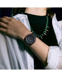 Купить Японские наручные часы Casio G-SHOCK GMA-S2100GA-1A с хронографом  в E-mobi