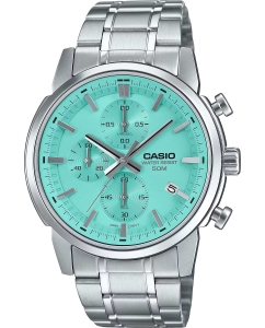 Купить Японские наручные часы Casio Collection MTP-E510D-2A с хронографом  в E-mobi