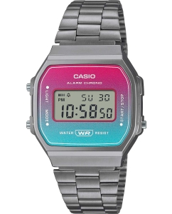 Купить Японские наручные часы Casio Vintage A168WERB-2A с хронографом  в E-mobi