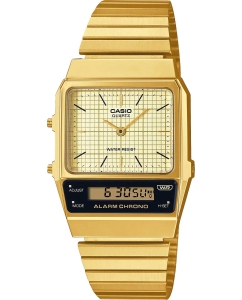 Купить Японские наручные часы Casio Vintage AQ-800EG-9A с хронографом  в E-mobi