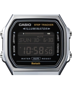 Купить Японские спортивные наручные часы Casio Vintage ABL-100WE-1B с хронографом  в E-mobi