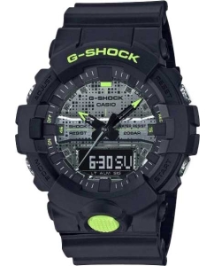 Купить Японские наручные часы Casio G-SHOCK GA-800DC-1A с хронографом  в E-mobi