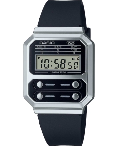 Купить Японские наручные часы Casio Vintage A100WEF-1A с хронографом  в E-mobi