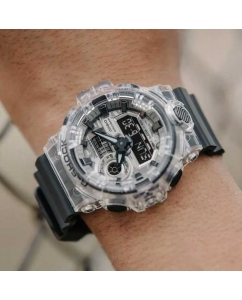 Купить Японские наручные часы Casio G-SHOCK GA-700SKC-1A с хронографом  в E-mobi
