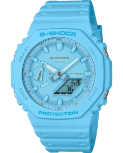 Купить Японские наручные часы Casio G-SHOCK GA-2100-2A2 с хронографом  в E-mobi