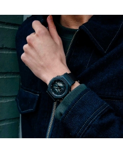 Купить Японские наручные часы Casio G-SHOCK GA-2100BCE-1A с хронографом  в E-mobi