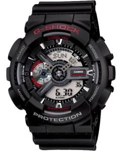 Купить Японские наручные часы Casio G-SHOCK GA-110-1A с хронографом  в E-mobi
