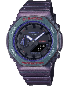 Купить Японские наручные часы Casio G-SHOCK GA-2100AH-6A с хронографом  в E-mobi