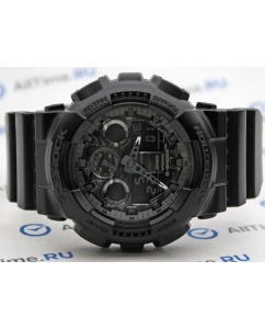 Купить Японские наручные часы Casio G-SHOCK GA-100CF-1A с хронографом  в E-mobi