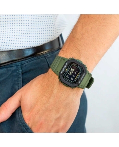 Купить Японские наручные часы Casio G-SHOCK DW-5610SU-3ER с хронографом  в E-mobi