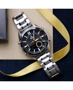 Купить Японские наручные часы Casio Edifice EFV-C100D-1B с хронографом  в E-mobi