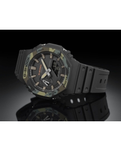 Купить Японские наручные часы Casio G-SHOCK GA-2100SU-1AER с хронографом  в E-mobi