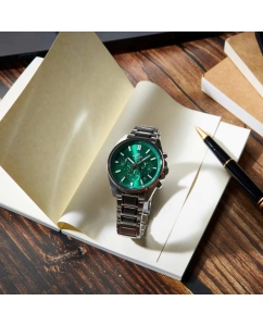 Купить Японские наручные часы Casio Edifice EFV-650D-3A с хронографом  в E-mobi