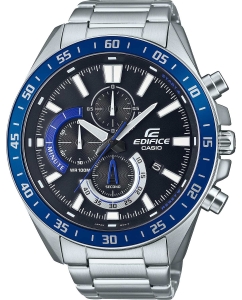 Купить Японские наручные часы Casio Edifice EFV-620D-1A2VUEF с хронографом  в E-mobi