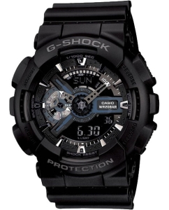 Купить Японские наручные часы Casio G-SHOCK GA-110-1B с хронографом  в E-mobi