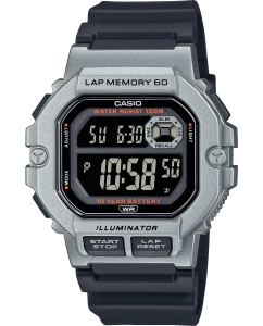 Купить Японские наручные часы Casio Collection WS-1400H-1B с хронографом  в E-mobi