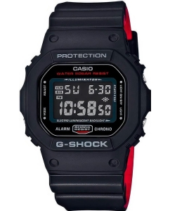 Купить Японские наручные часы Casio G-SHOCK DW-5600HR-1E с хронографом  в E-mobi