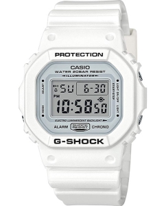 Купить Японские наручные часы Casio G-SHOCK DW-5600MW-7E с хронографом  в E-mobi