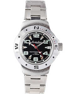 Купить Российские механические наручные часы Восток Амфибия 60334  в E-mobi