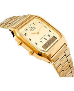 Купить Японские наручные часы Casio Vintage AQ-230GA-9B с хронографом  в E-mobi