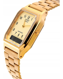 Купить Японские наручные часы Casio Vintage AQ-230GA-9B с хронографом  в E-mobi