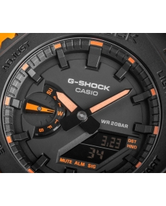 Купить Японские наручные часы Casio G-SHOCK GA-2100-1A4ER с хронографом  в E-mobi