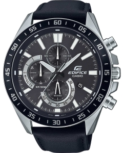 Купить Японские наручные часы Casio Edifice EFV-620L-1AVUEF с хронографом  в E-mobi